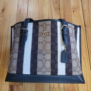 "Coach" tote hand bag